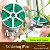 Plastic-Wrapped Wire Tie for Plant Support & Climbing Roses
