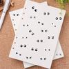 500Pcs/Roll Q Eyes Emoji Kids Rewards Stickers - DIY Scrapbooks Album Decor Sealing Label Decals