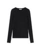 KEI CURRENT Rib Sweater_Black