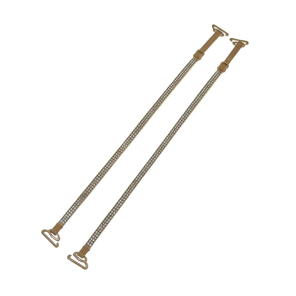 1 пара Противоскользящая Лямка для Нижнего Белья Регулируемые Плечевые Ремешки для Нижнего Белья Свадебное Вечернее Платье