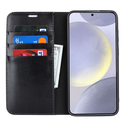 Чехол для Samsung Galaxy S24+ Crazy Horse Texture Split Leather Cover с кошельком