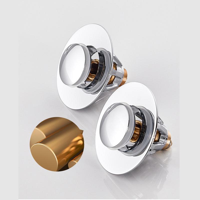 Сливной фильтр нажимного типа для раковины, универсальный улавливатель волос, пробка для раковины и ванны