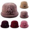 Soft Women's Fisherman Hat Windproof Mom Hat NEW Middle-aged Hat  Keep Warm