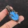 Подвеска Smithsonite, медная проволочная обертка, подвеска с драгоценным камнем, подвеска ручной работы, медные украшения для подарка, ювелирные изделия Smithsonite, обернутые проволокой
