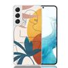 Абстрактный Чехол для Телефона с Линией Лица Женщины для Samsung Galaxy S26 Ultra S23 S24 S25 Edge S20 FE S21 S22 Plus Мягкий Чехол с Рисунком Забавный