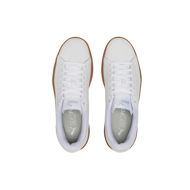 Puma Smash v2 'White Gum' (Unisex) White / Grey Violet / Gum Skate Shoes 365215 13
