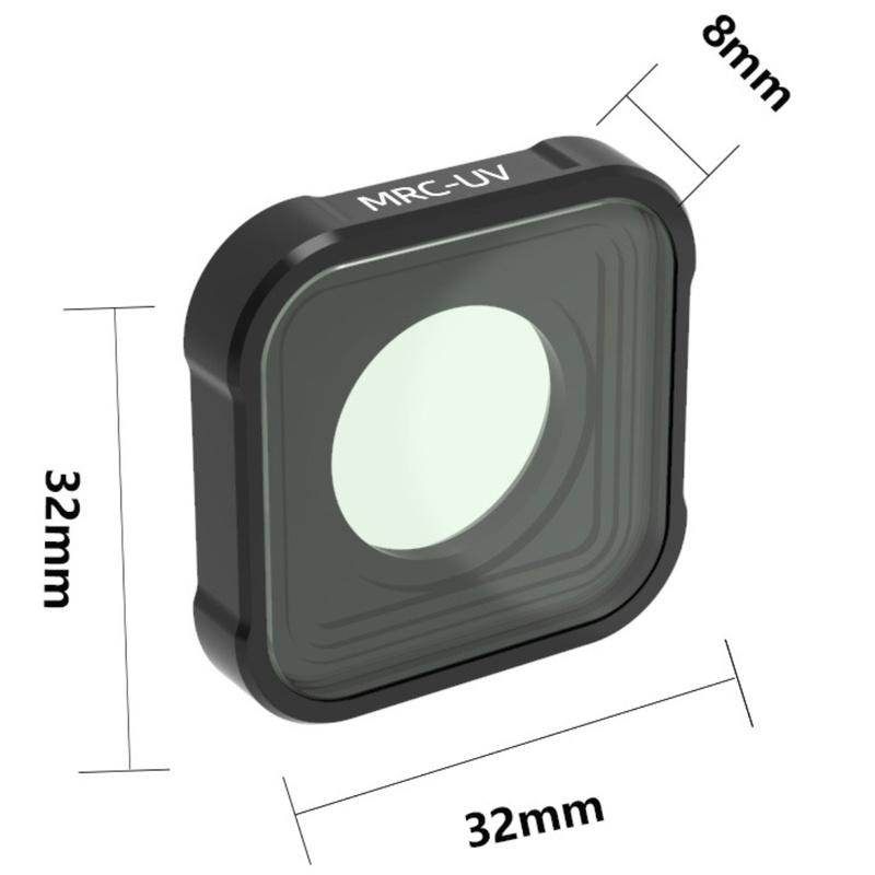 Go Pro Mcuv Cpl Nd8 Nd16 Nd32 Polarizer Filter Glass Nd 15X Macro Star Lens Filters For Gopro Hero 13 12 10 9 Camera Accessories