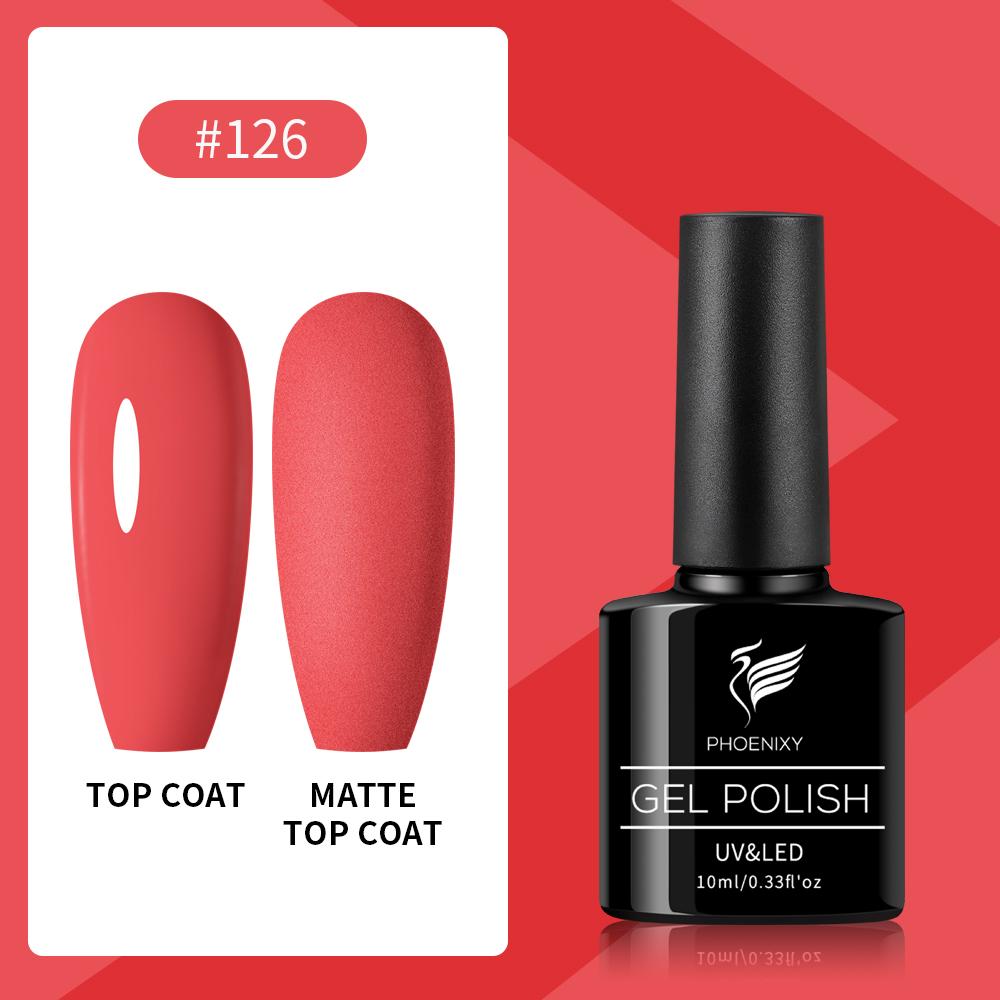 PHOENIXY 10 мл Гель-лак Полуперманентный Гель-лак Цвет Замачиваемый УФ LED Гель Материал для Нейл-арта
