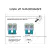 Экранированные разъемы RJ45 Shengwei CAT6 (50 шт.)