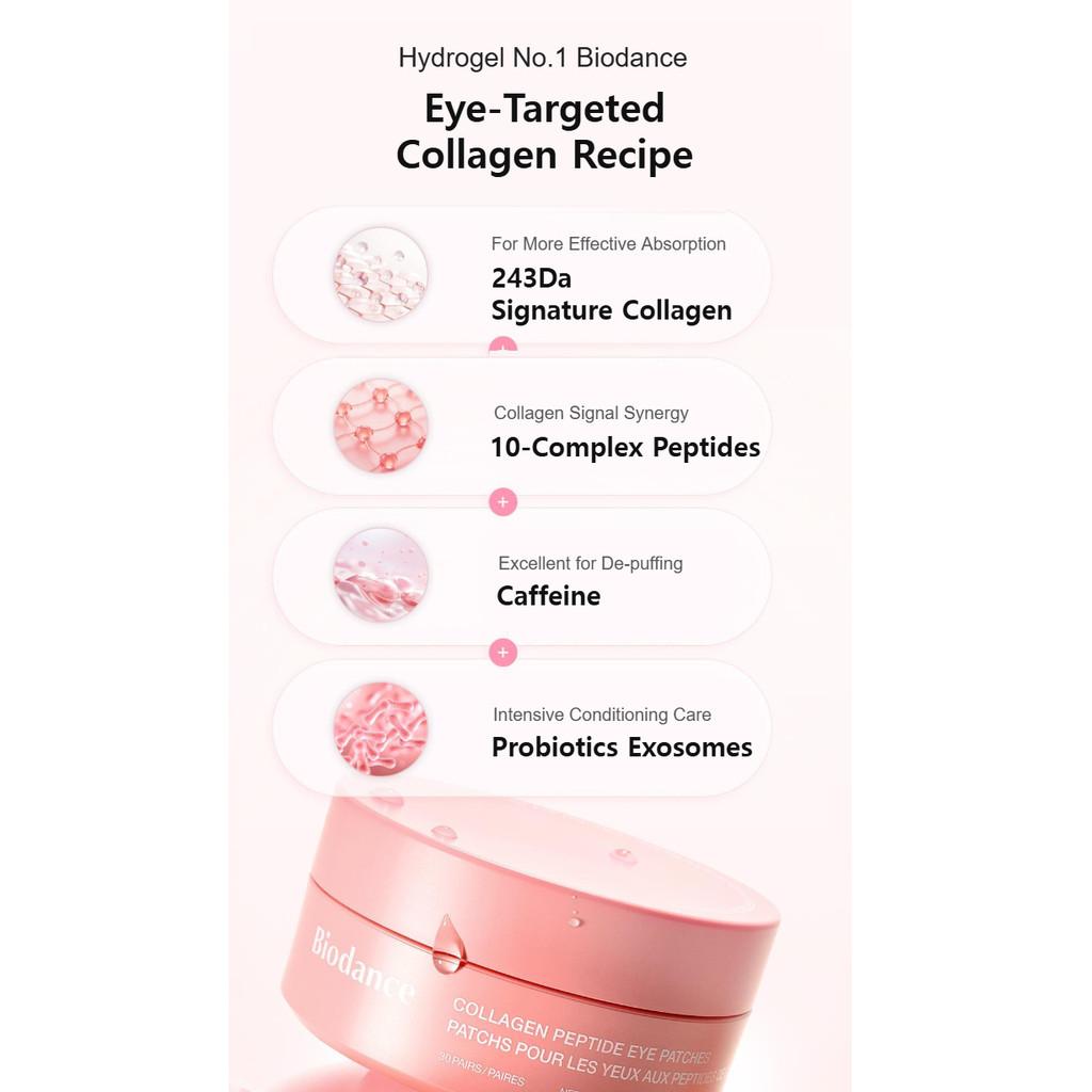 Biodance Eye Patch 60 Sheets Collagen Caviar PDRN