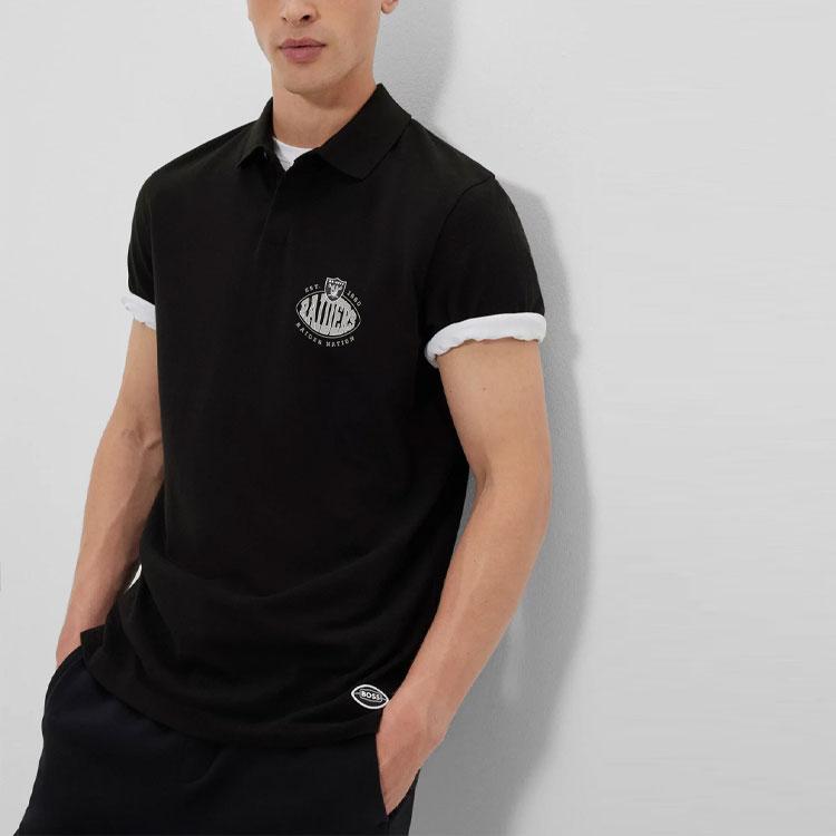 HUGO BOSS x NFL Polo Shirt Men's Black 50504529-004