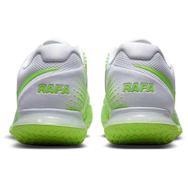 Nike Court Zoom Vapor Cage 4 Rafa Lime Glow Мужские кроссовки Зеленый Белый Обсидиан DD1579-100