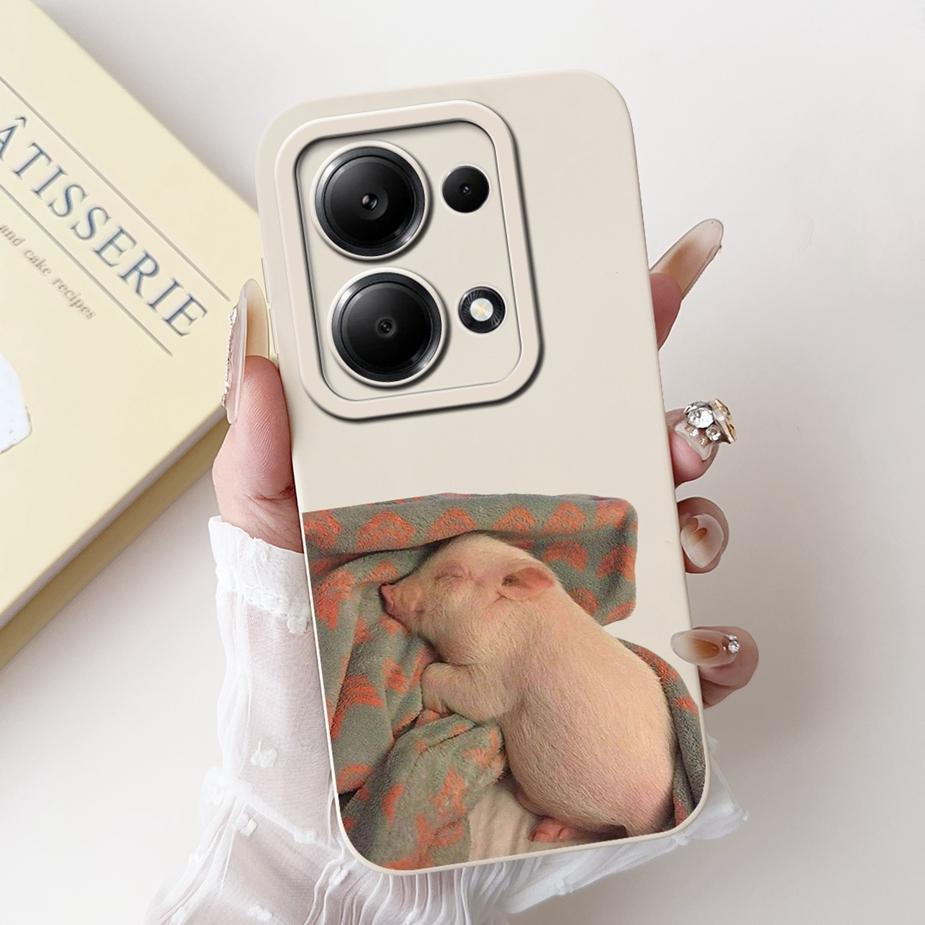For Xiaomi Redmi Note 13 Pro 4G Case Cute Fashion Cartoon Cover Soft TPU Phone Cases For Redmi Note 13 Pro Plus Note13 5G Bumper