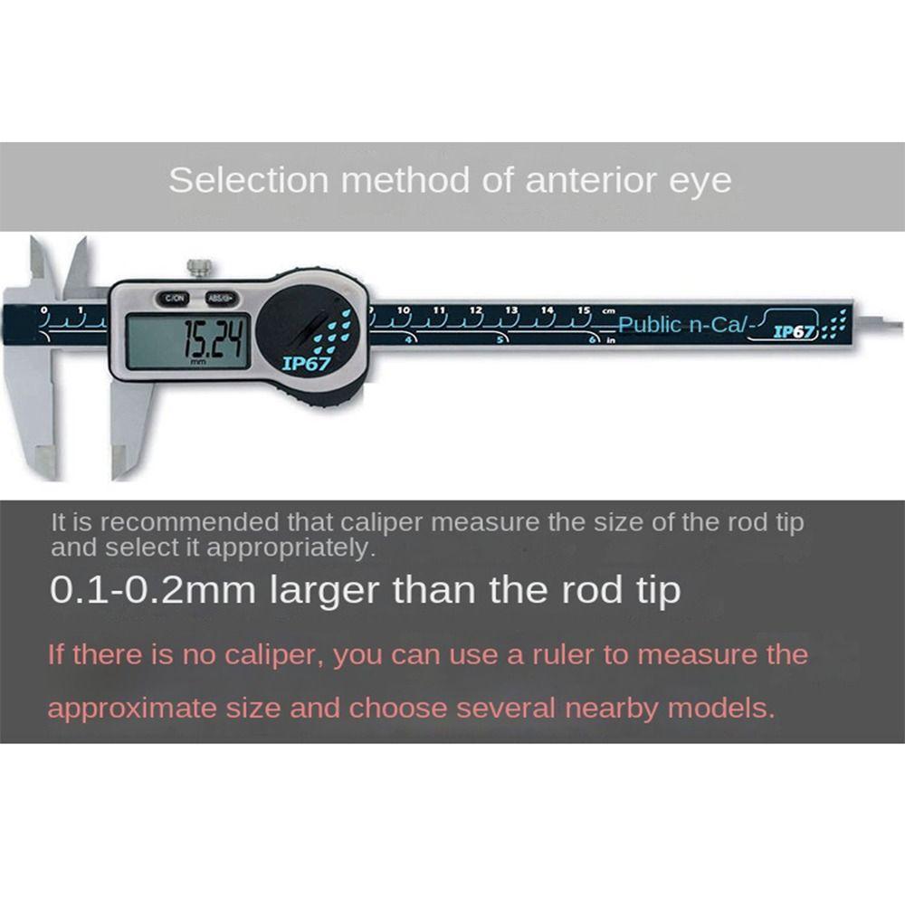 Stainless Steel Eye Ceramic Ring O Ring Tip Repair Kit New Fishing Rod Guide  Fishing Rod Repair