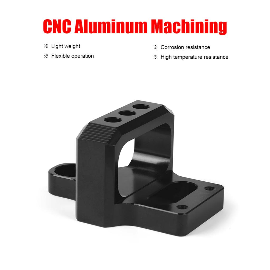 CNC Billet 3 Port Boost Controller Solenoid Bracket Black Anodized Mount for MAC AEM Unbranded Valve Bolt-On Hardware Kit