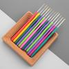 New Rubber Handle Knitting Needles Long Multisize Crocheting Hooks Crocheting Needles Scarf