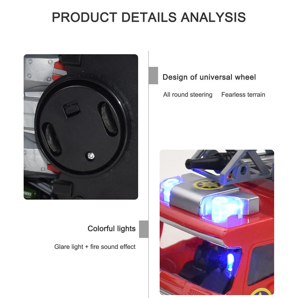 Игрушка Водовоз Пожарный 360?? Пожарная Машина Машина Музыка Свет Развивающие Игрушки
