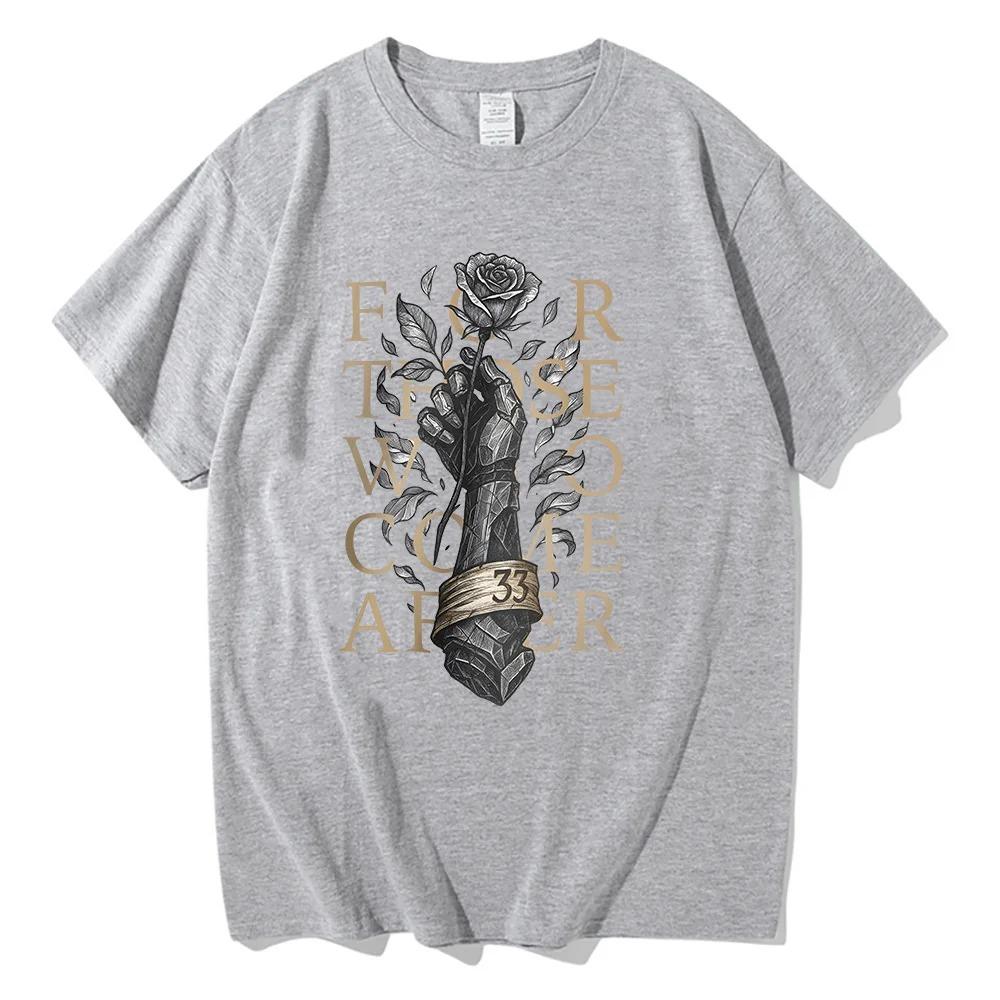 Clair Obscur Epedition 33 Игровая футболка Женская Мужская Модная Футболка с коротким рукавом Expedition 33 Повседневная Хлопковая футболка Ретро Графика Y2K