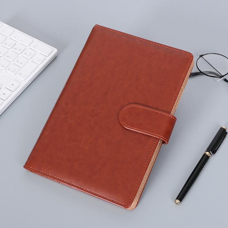 A5 PU кожаный офисный деловой блокнот канцелярская бумага журнал блокнот ежедневник планировщик школьные принадлежности