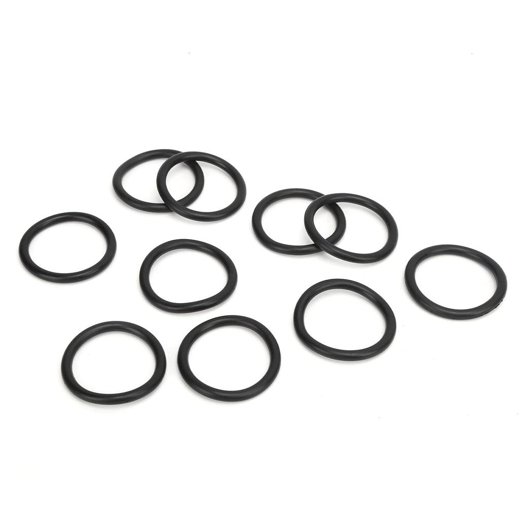 10 Pcs Car Bumper Fender Quick Release Fastener Rubber O-Ring Gasket