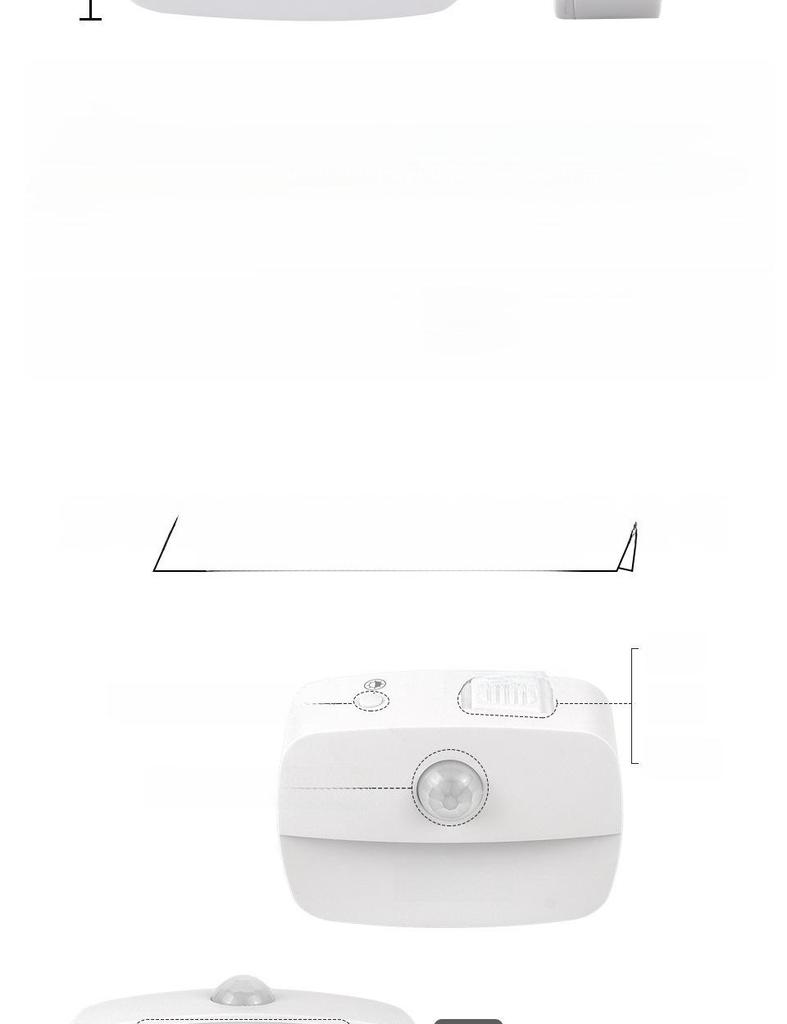 Умный инфракрасный датчик движения Ночник LED для европейского и американского стандартов