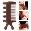 Sandalwood Massage Comb Head Meridian Scalp Massager Facial Lifting Body Guasha Tool Relieve Fatigue