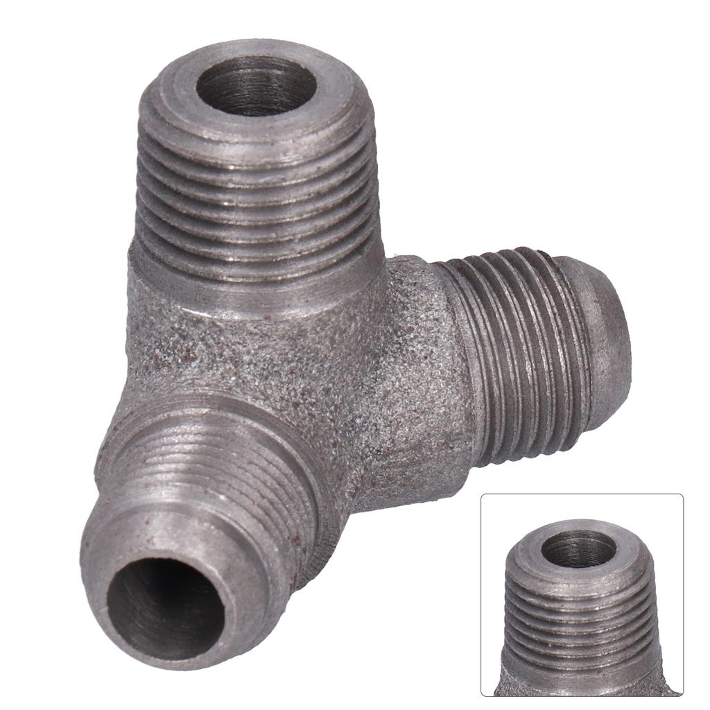 5 шт. Трубопроводная арматура 65 Косая 3?Прямой ковкий чугунный трубный пневмосоединитель для DIY-проекта