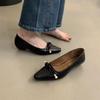 Spring/Autumn New Pointed Bow Lightweight Women's Casual Shoes Fashion Comfortable Non-slip Daily Light Mouth Flat Shoes