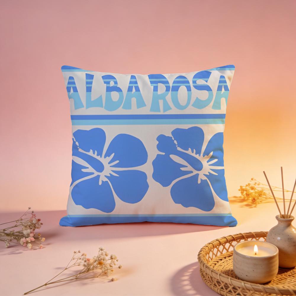 Popular AAlba Rosaead Cushion Cover Comfortable Durable Pillow Cover MultiScene for Home Office Car Sofa