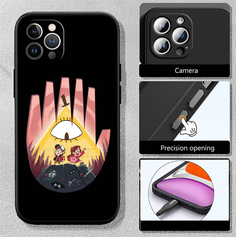 Чехол для телефона Gravity Falls ED21 для iPhone 6 6s 7 8 11 12 13 14 15 XS Pro Max XR X SE Samsung S20 S21 S22 S23 S24 FE Ultra Plus Lite S21S A55