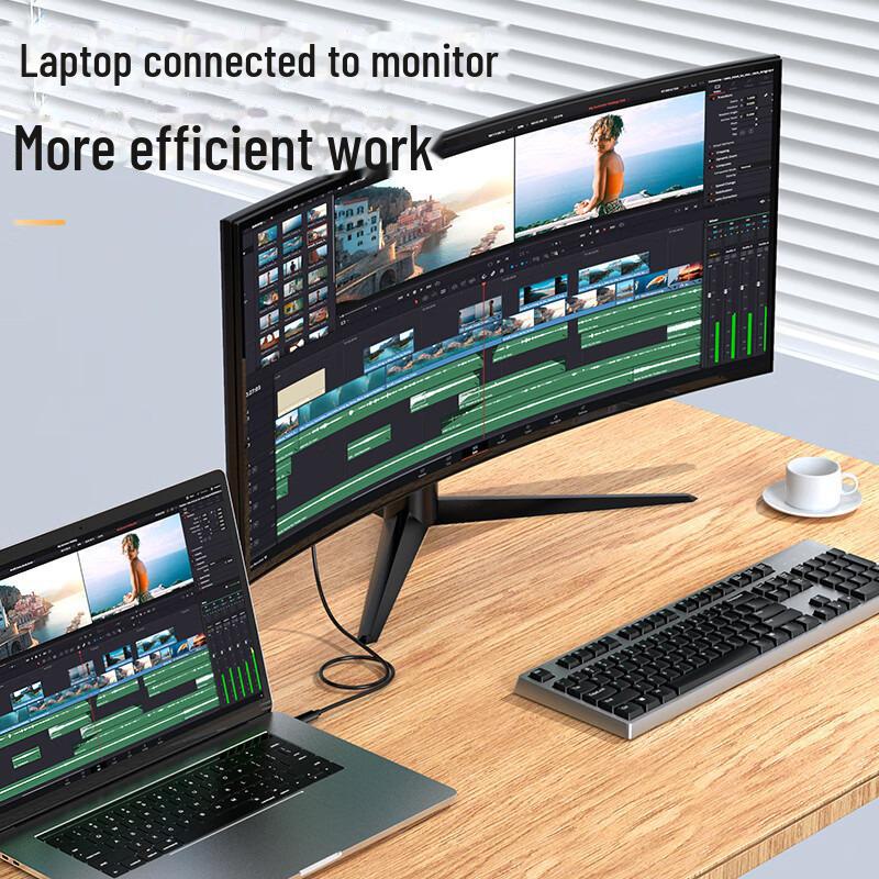 Кабель-адаптер Biaz USB-C на HDMI, Конвертер 4K60Гц/2K144Гц