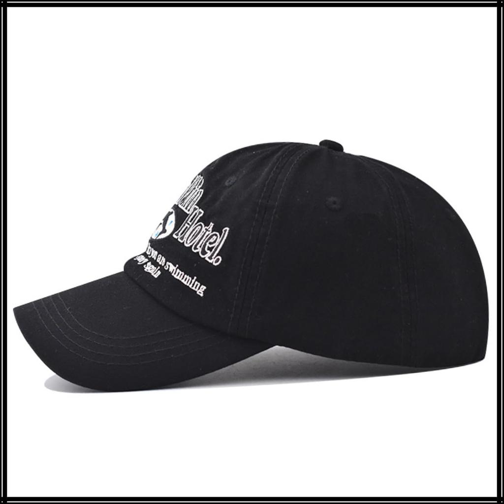 Бейсболка CZA419 [Белый Клык], Кепка, Кепка, Вышитая, Повседневная, Стильная, Для улицы, Мужская, Женская, (черный)