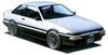 Fujimi Model Inch Up Series Hachiroku Trueno APEX Late Model 1/24 No.57 2-door '85 ID-57