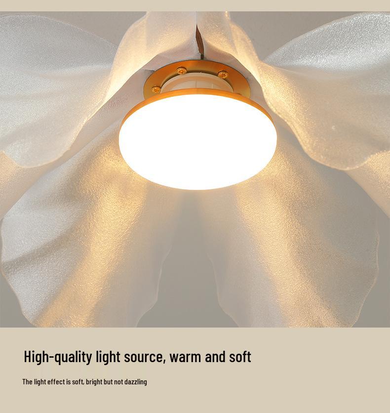 Французская винтажная люстра-лепесток для гостиной, столовой, спальни или кабинета