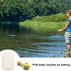 25/37/44MMx20M Fishing Bait Mesh Bag Portable PVA Water Soluble Solid Bait Refill Boilie Lure Wrap Net Pouch Carp Fishing Accessories