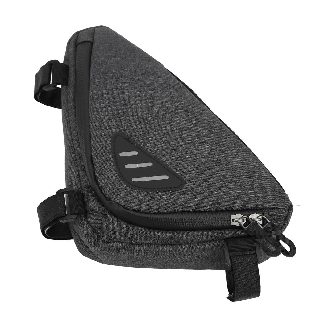 Велосипедная треугольная сумка на раму большой вместимости водонепроницаемая велосипедная треугольная подседельная сумка на раму для улицы