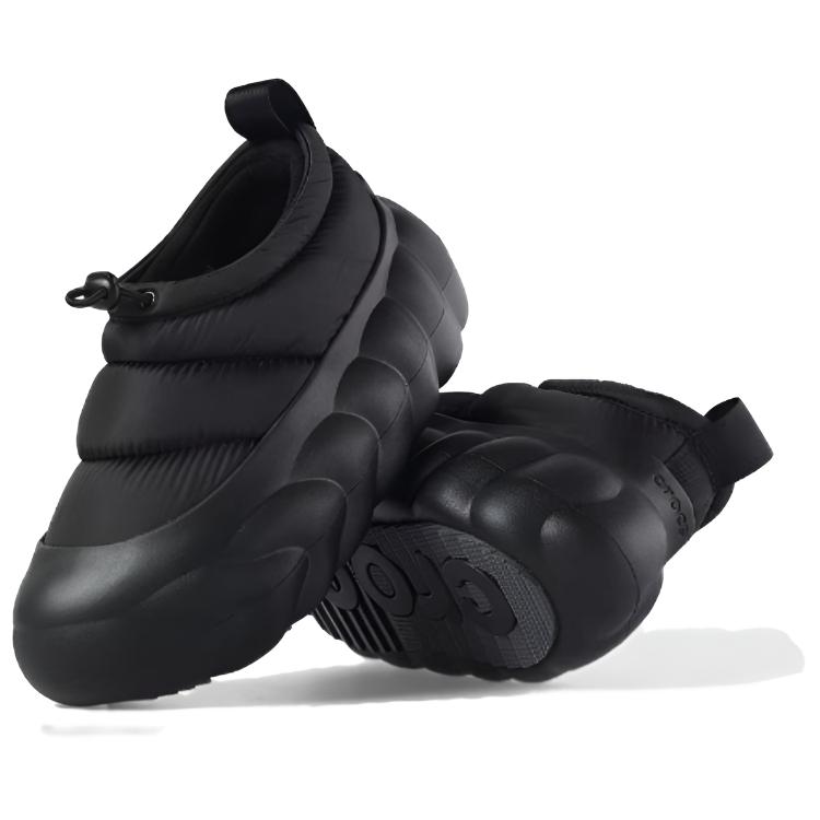 Crocs Короткий прозрачный пуховик 'Черный' 211562-001