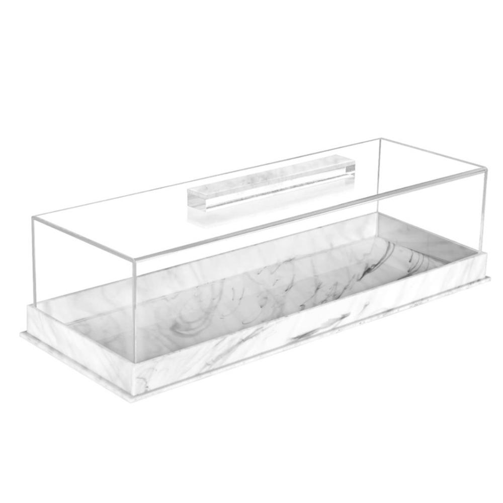 Dust-proof Cake Packaging Box Non-slip Bottom Bread Storage Container Cake Display Tray  Hotel