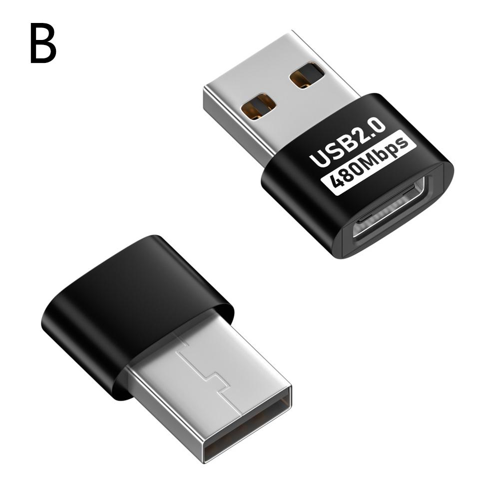 USB 2.0 Адаптер OTG Type C на USB Адаптер TypeC USB C Папа на USB Мама Адаптер-конвертер Type C на USB Адаптер