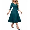 Women's Solid-color Fashionable And Elegant Dress