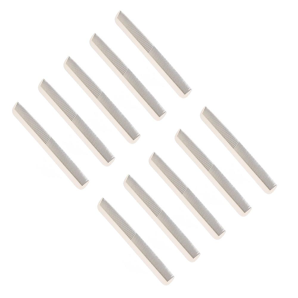 10pcs High Toughness Hair Styling Comb Plastic Barber Comb For Travel Teasing Comb For Salon