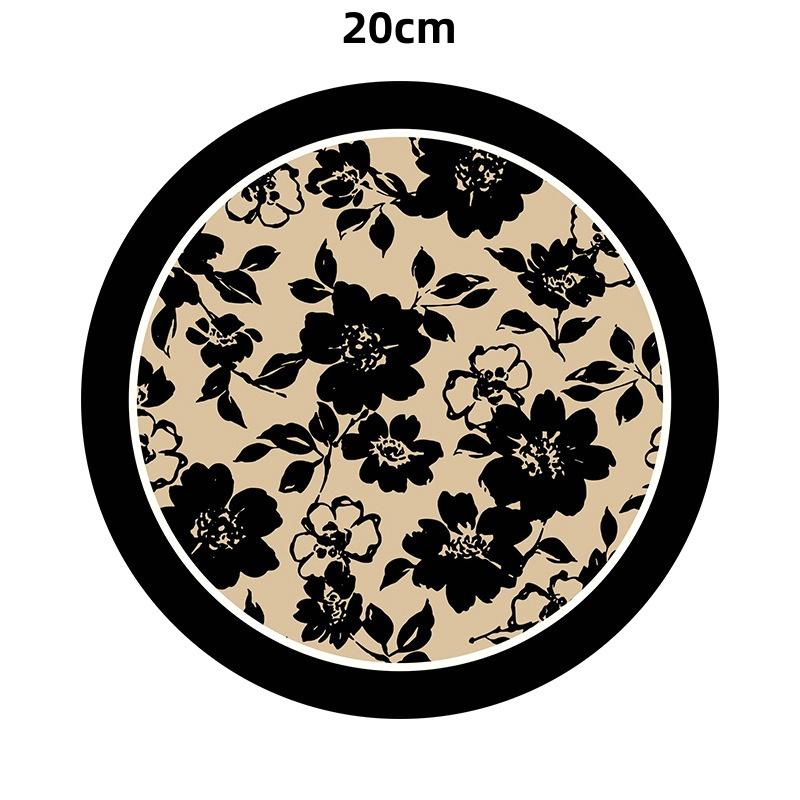 Ретро круглые подставки под цветы, теплоизоляционные, противоожоговые, коврики для стола, креативные домашние диатомитовые абсорбирующие подставки, кухонный аксессуар