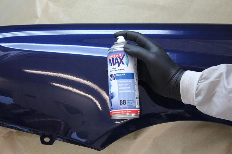 2K Matt Clearcoat + Hardener Spray Max 400