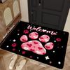 1 шт. Приветственный коврик для двери, кухонный коврик, нескользящий, поп-дизайн, коврик для гостиной, коврик для ванной, ковер для дома, декор для раковины, прачечной