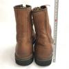 RED WING USA Irish Setter work boots 13D 30.5 brown white square dog tag(USED)