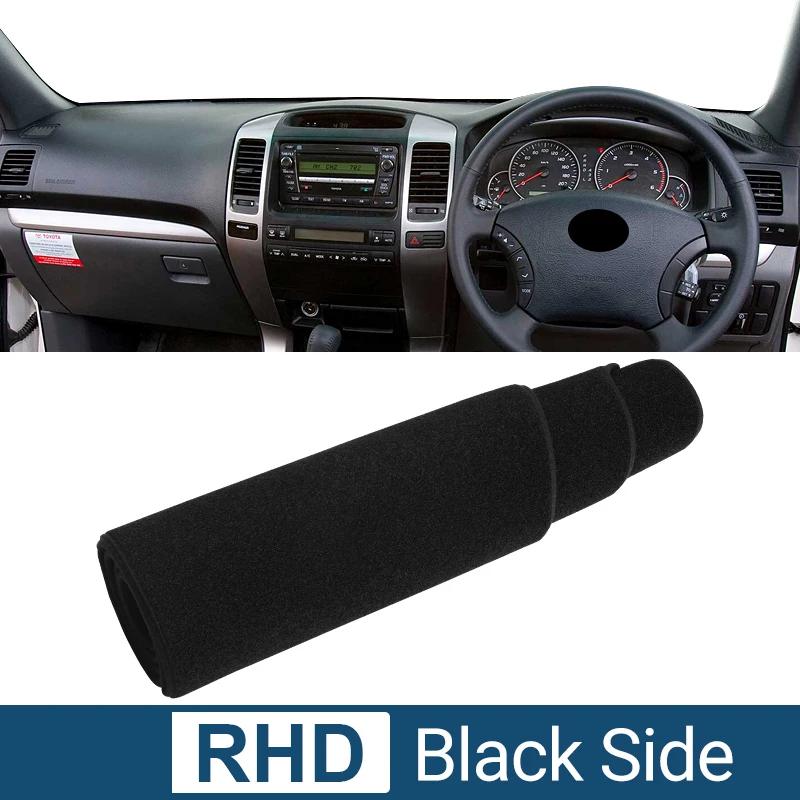 Для Toyota Prado 120 FJ120 2004 2005 2006 2007 2008 2009 Автомобильные чехлы на приборную панель Коврики от солнца на панель Нескользящие накладки Аксессуары