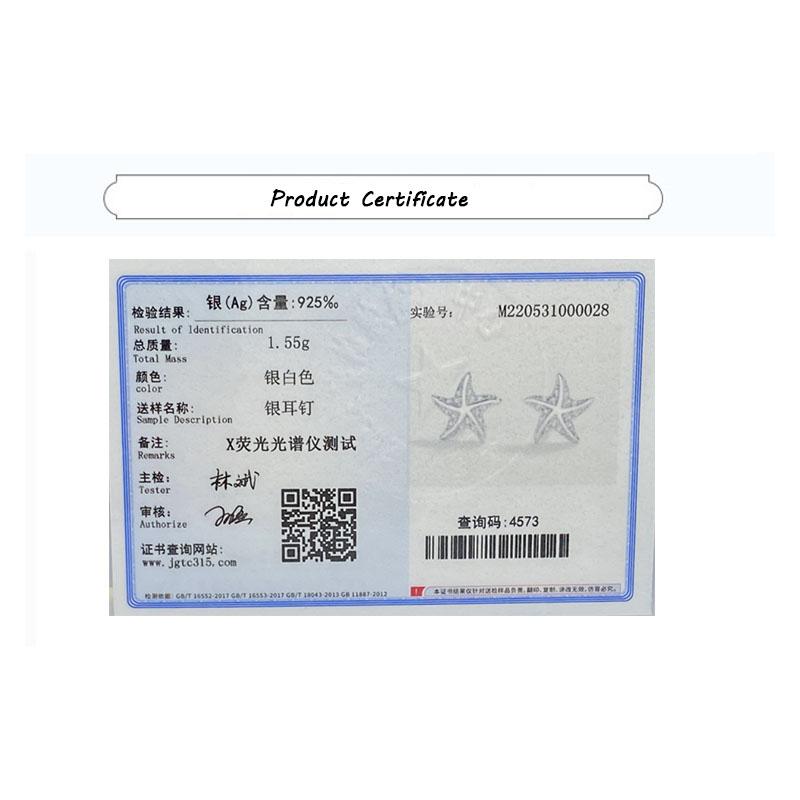 Изысканные серьги из стерлингового серебра с пентаграммой и цирконом для женщин. Простые серьги в виде морской звезды, ювелирные изделия из стерлингового серебра, подарок на выпускной, вечерние серебряные украшения