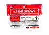 Fish Arrow Мягкая приманка Flash J Shad 1 дюйм 6 шт в упаковке #25 (4705)