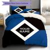 Custom Name HSV Bedding,Quilt Set Quilt Cover Pillowcase Home Birthday Gift(1 * duvet cover + 2 * pillowcase, without core) -HE71