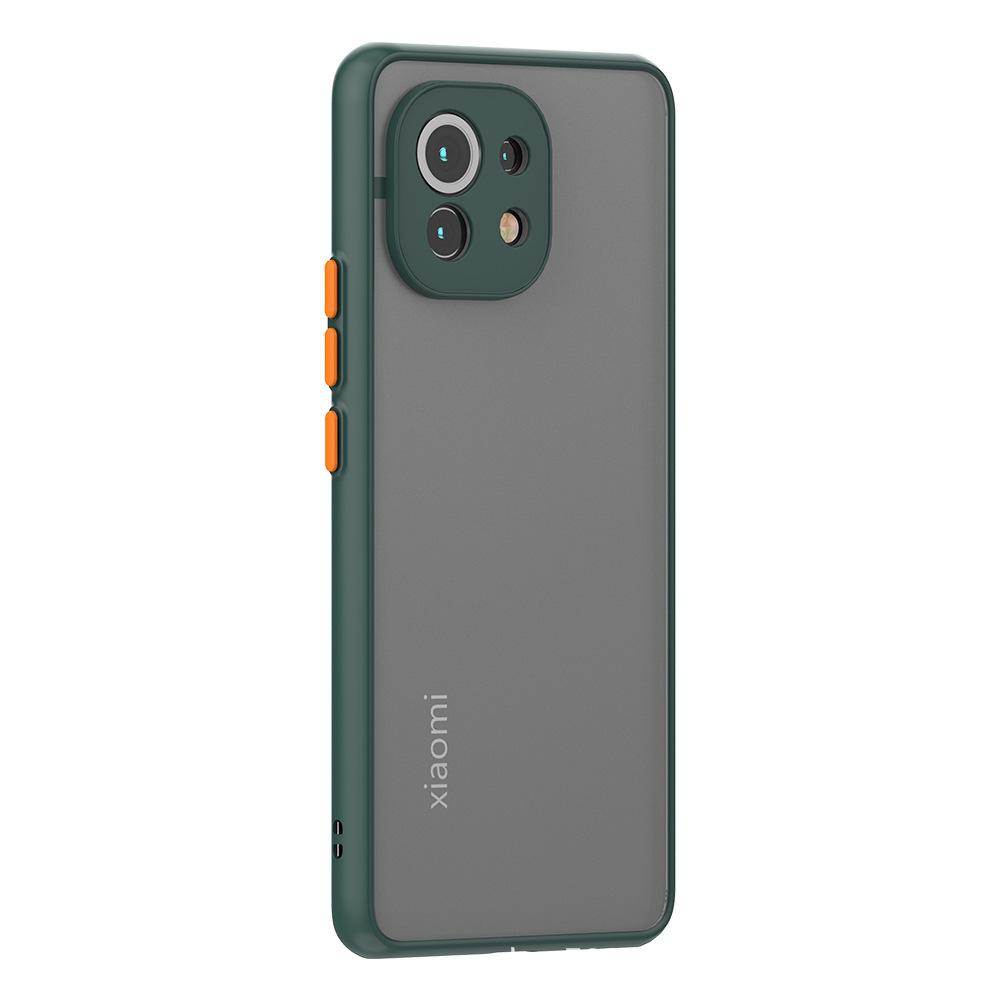 Для Xiaomi Mi 11 lite NE 5G 11T Pro противоударный бронированный пластиковый защитный чехол для телефона для Xiaomi Mi 11 Ultra 5G TPU Skin Feel Cover